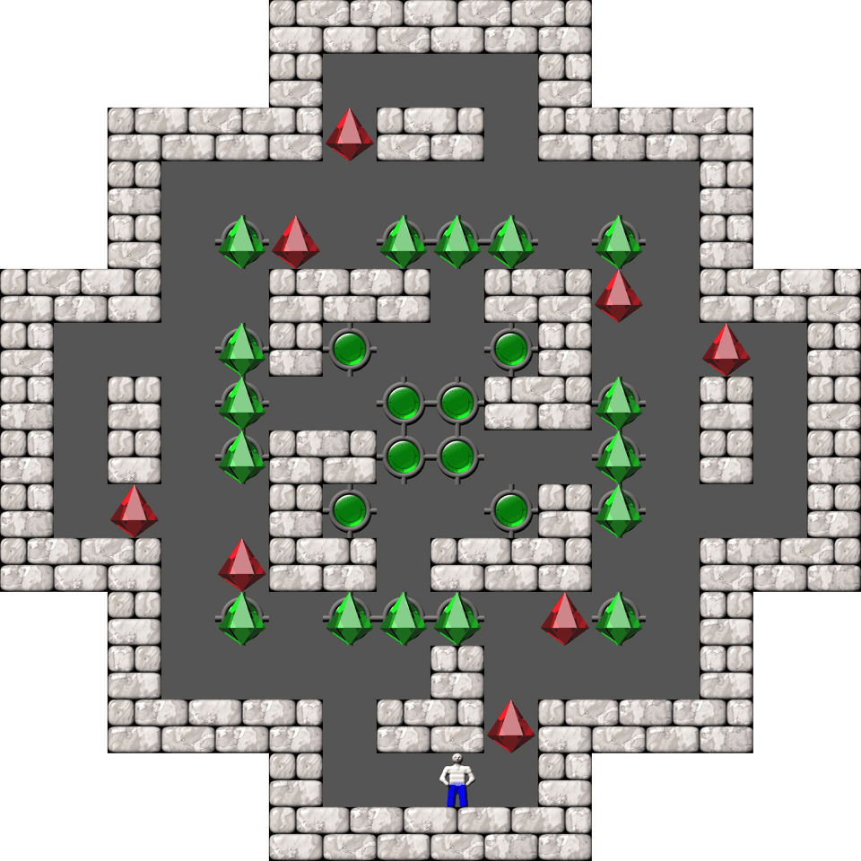 Sokoban Svens Collection level 1047